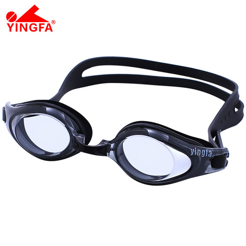 One piece drop shipping YINGFA/yingfa swimming goggles silicone rubber waterproof and anti-fog swimming goggles for adults Y2900AF
