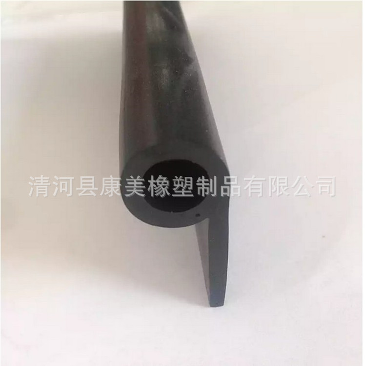 硅胶P型9字密封条人防门窗玻璃胶条环卫除污设备耐高温橡胶密封条