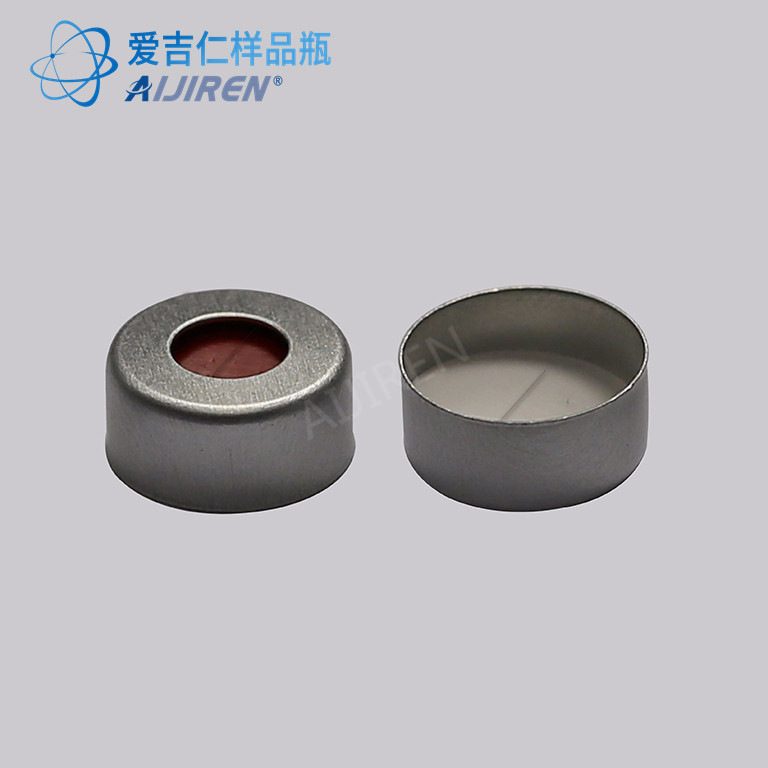 11mm 2ml 钳口样品瓶盖垫 预切口垫片 进口品质硅胶特氟龙垫片