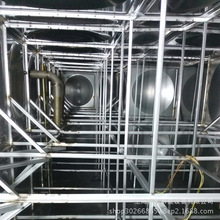 不锈钢水箱方形消防水池大型工地18立方100t成品消防蓄水保温水箱
