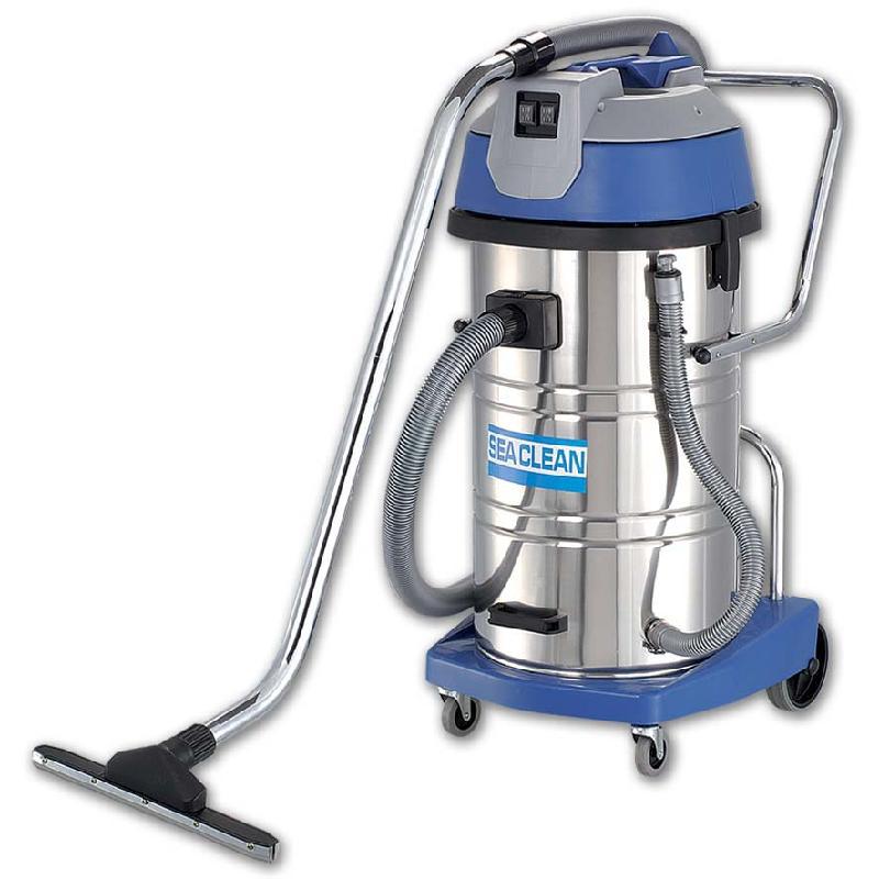 深海洁  SC-802J 不锈钢桶双马达吸尘吸水机  2000W   80升
