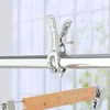 Big underwear stainless steel, windproof drying rack, clips included