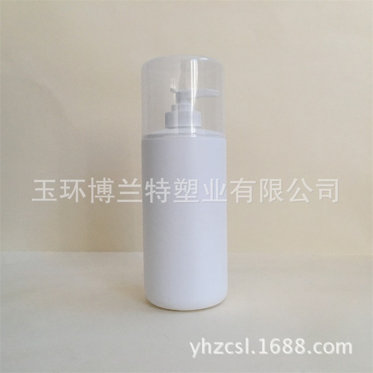 500mlPE洗发水塑料瓶 沐浴露乳液塑料瓶加泵头 500ml院装瓶