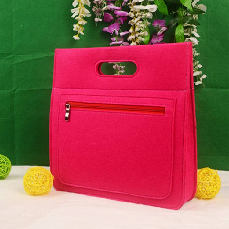 毛毡电脑包 手拿韩版风范笔记本平板电脑保护套可印logo