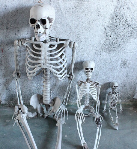 Halloween Skeleton Skeleton Ornaments Mummy Chamber Set Props Haunted House Decoration Horror Halloween Skeleton