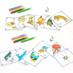 科學實驗diy食物鏈科技小製作幼兒園學生兒童手工作業材料包 創意