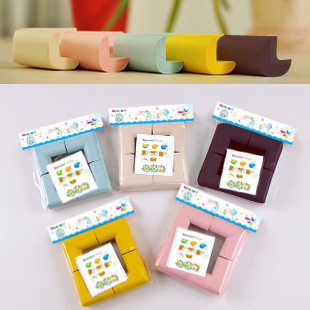 Ma Boshi baby Protective product A pack of 4 Feeding double-sided film Collision angle Protective corner