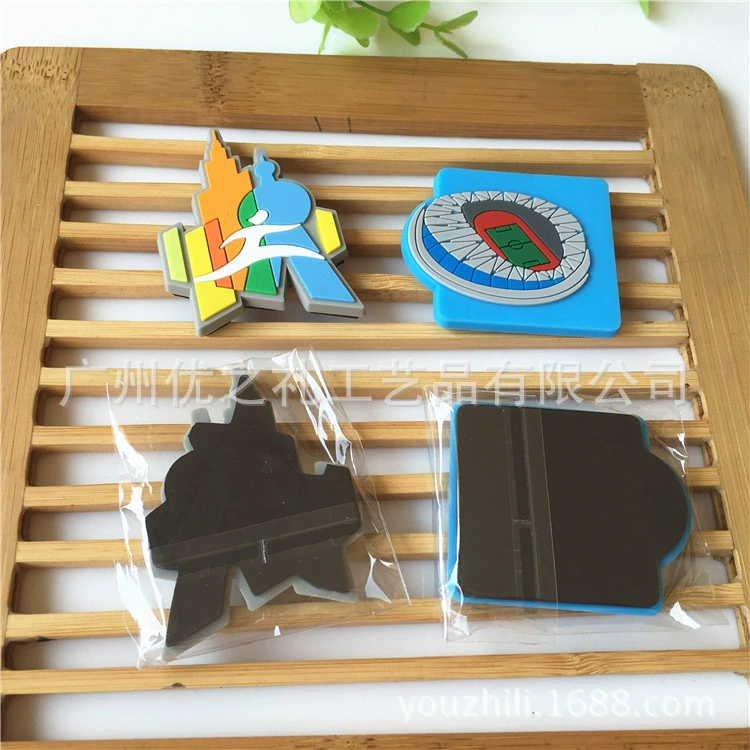 Производители пользовательские магнитные наклейки на холодильник Подарочная реклама мультфильм узор бумажные наклейки на холодильник могут быть настроены для карты