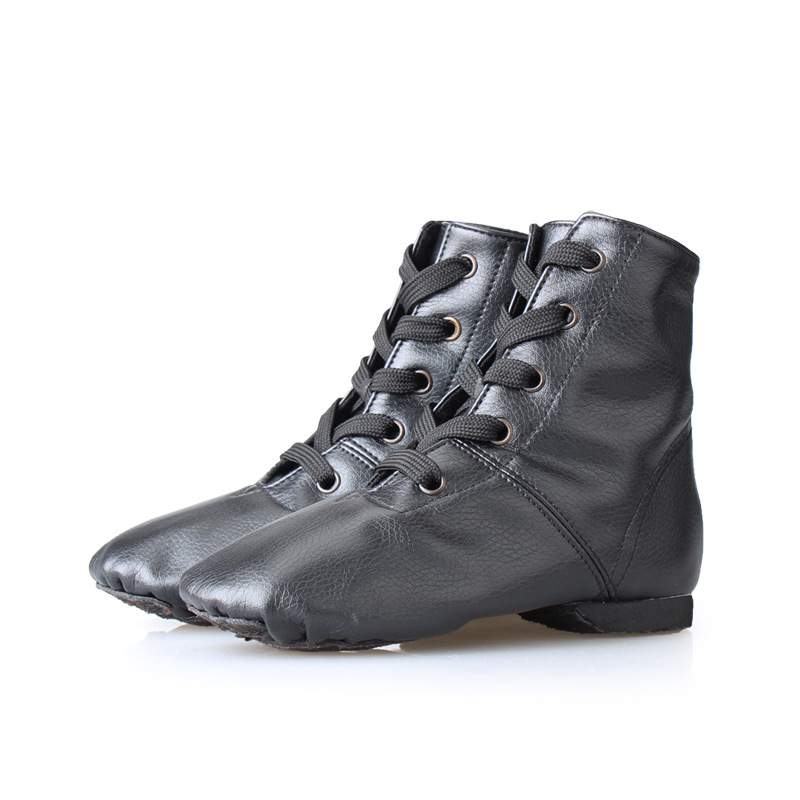 Zapatos de baile para niños transfronterizos PU zapatos de baile de Jazz de alta calidad para hombres adultos Jazz danza suave inferior zapatos de baile de mujer fábrica al por mayor