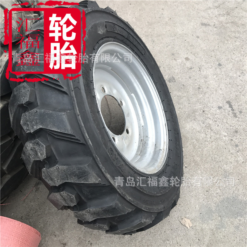 供应工业用轮胎5.70-12 滑移装载机轮胎570-12  可配套钢圈
