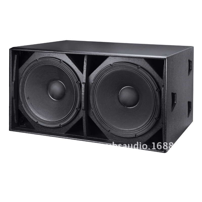 S218 audio doble 18 subwoofer, profesional audio bar etapa rendimiento altavoz