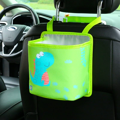 Car Trash Can Hanging Car storage bag/box - little-dinosaur-ljt