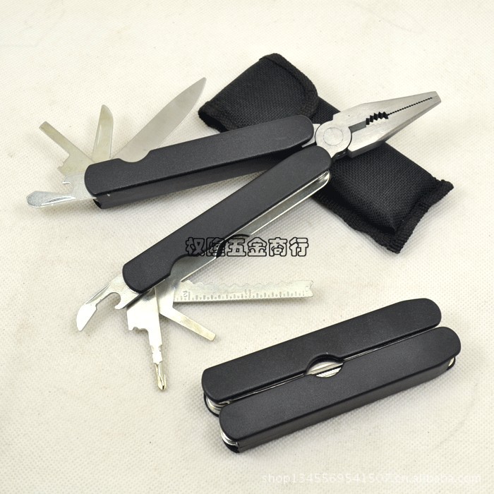 塑料手柄多用钳 多功能钳子 万用钳 折叠工具钳 不锈钢多功能钳