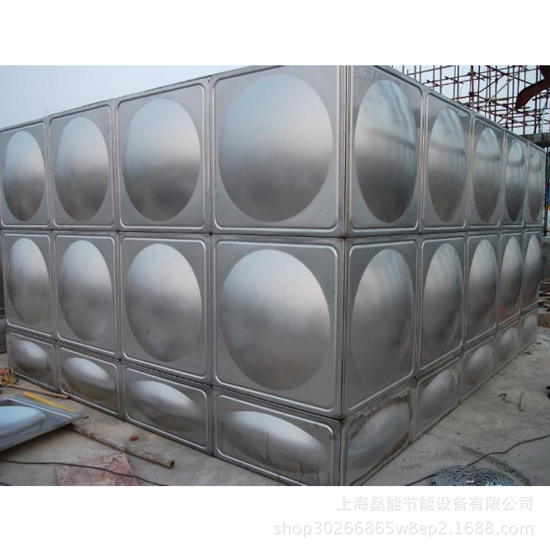 上海厂家直供不锈钢消防水箱50立方组合式生活水箱304不锈 钢水箱