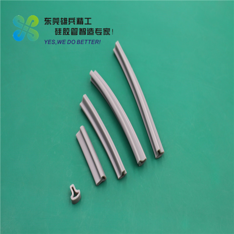 厂家供应U形硅胶密封条 U形包边硅胶条 装修用异形硅胶条