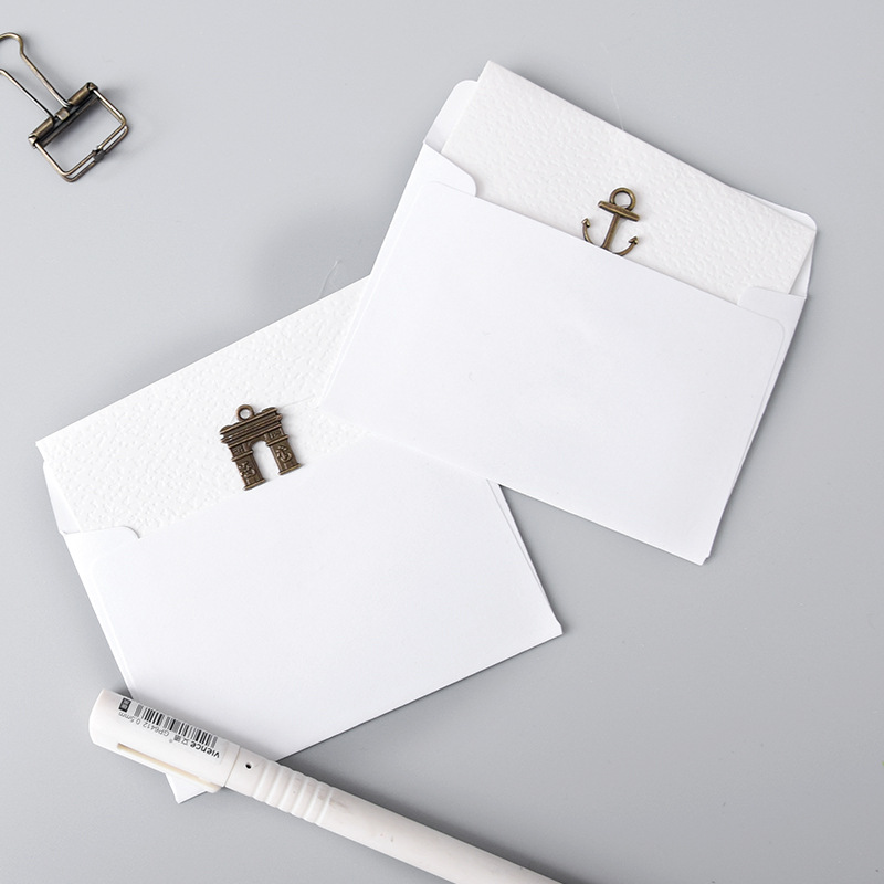 Corea del Sur papelería réplica de memoria Mini tarjeta de felicitación de cumpleaños Tarjeta de bendición 12 tipos de tarjetas de felicitación de la palabra para la bendición