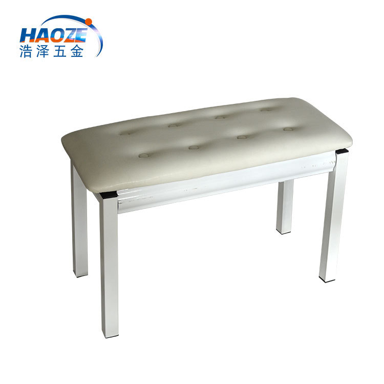 Banco de piano doble engrosado al por mayor del fabricante con estuche para piano, banco para piano electrónico Guzheng, banco para piano electrónico en stock.