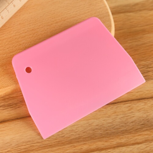 Cream scraper trapezoidal baking tool plastic scraper scraper butter scraper oil board dough cutting thickened scraper