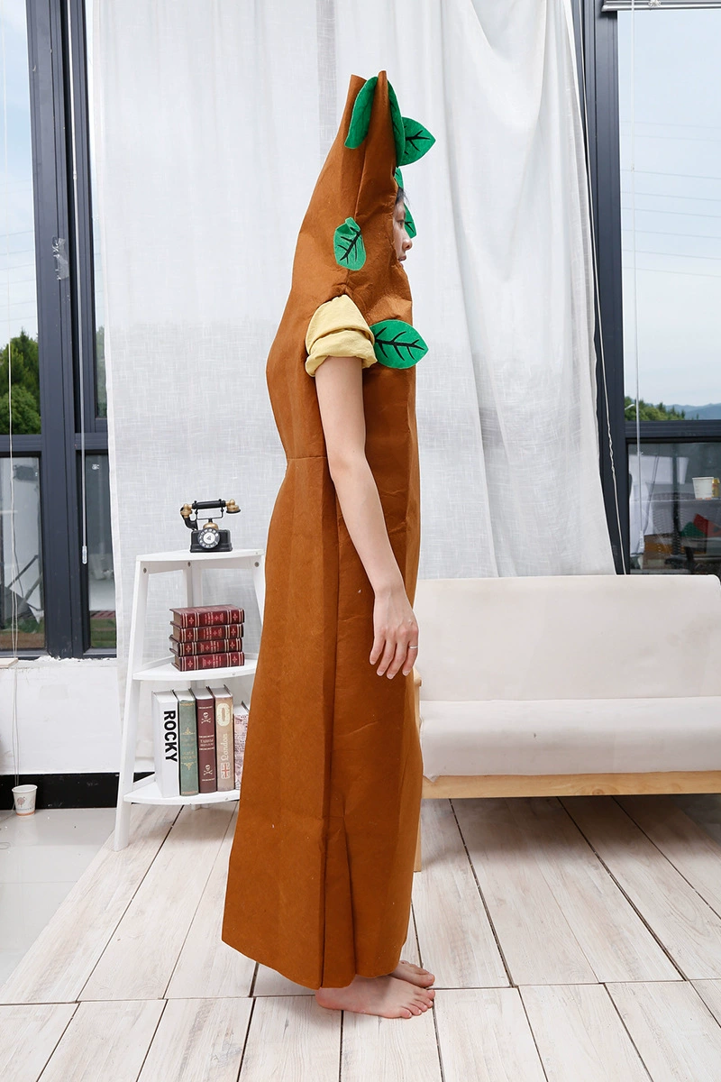 COSPLAY Драматический костюм Детский сад Родитель-ребенок Модный костюм для выступлений Пекарня Дерево Взрослый Творческий сценический костюм