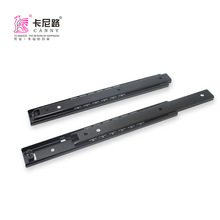 二折加厚滚珠滑轨8寸20cm抽屉滑轨 2712二节抽屉滑轨高档钢珠