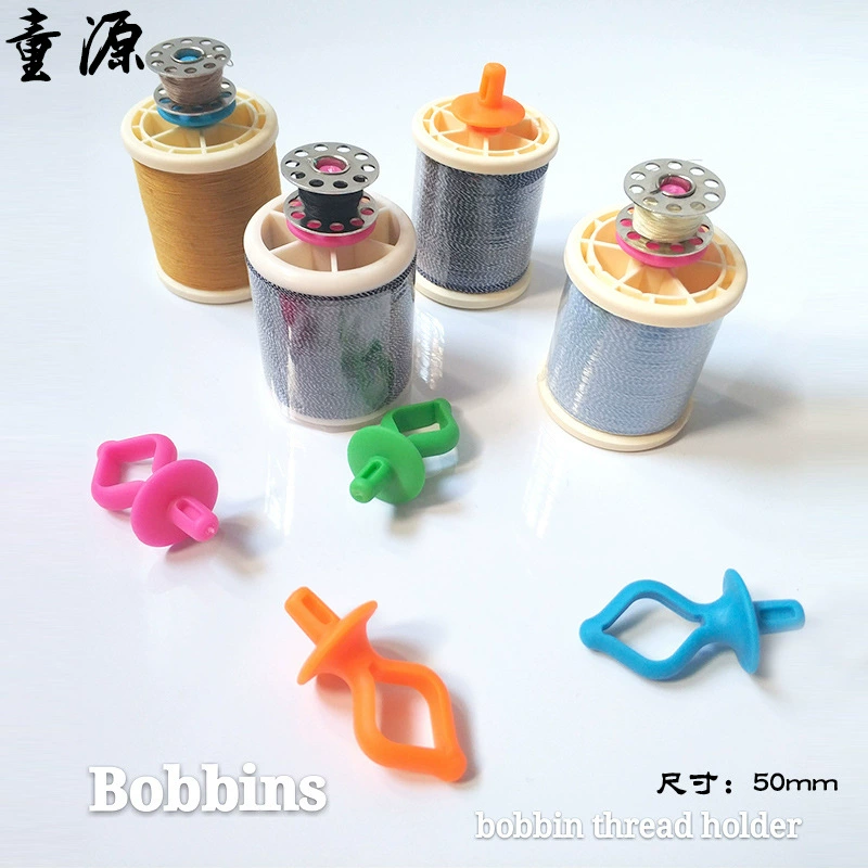 Силиконовый зажим для шпульки проволочный зажим предотвращает падение головки резьбы с шпульки острый инструмент зажим для шпульки