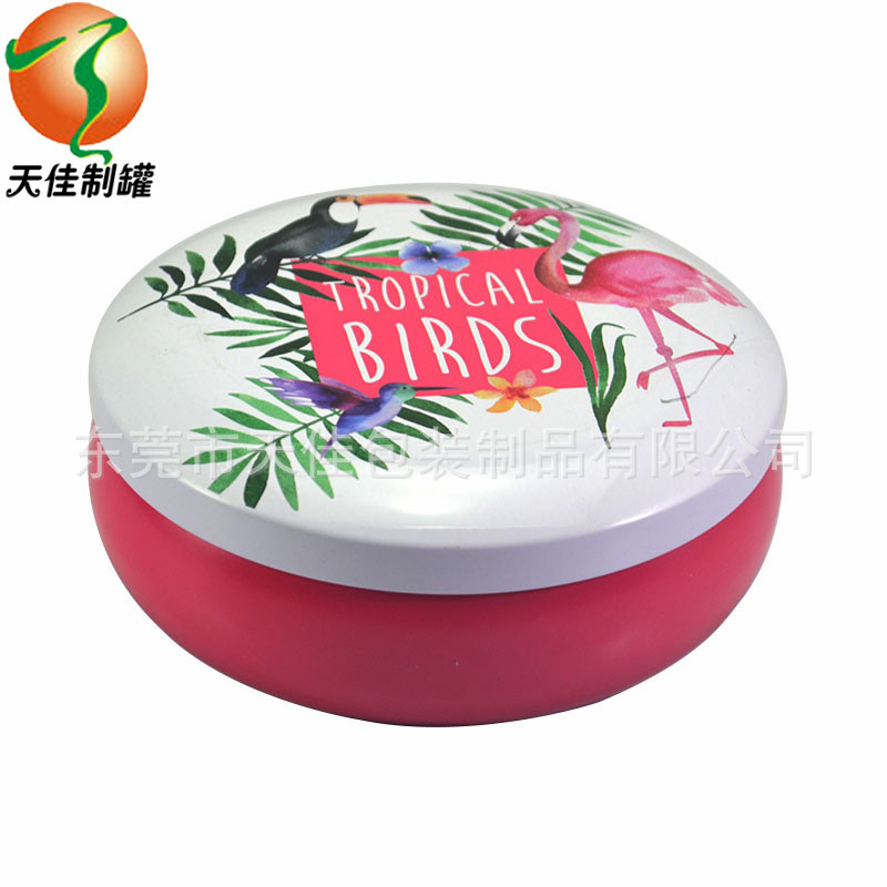 香薰蜡烛铁罐香薰蜡烛圆形包装罐居家日用品圆柱蜡烛金属罐