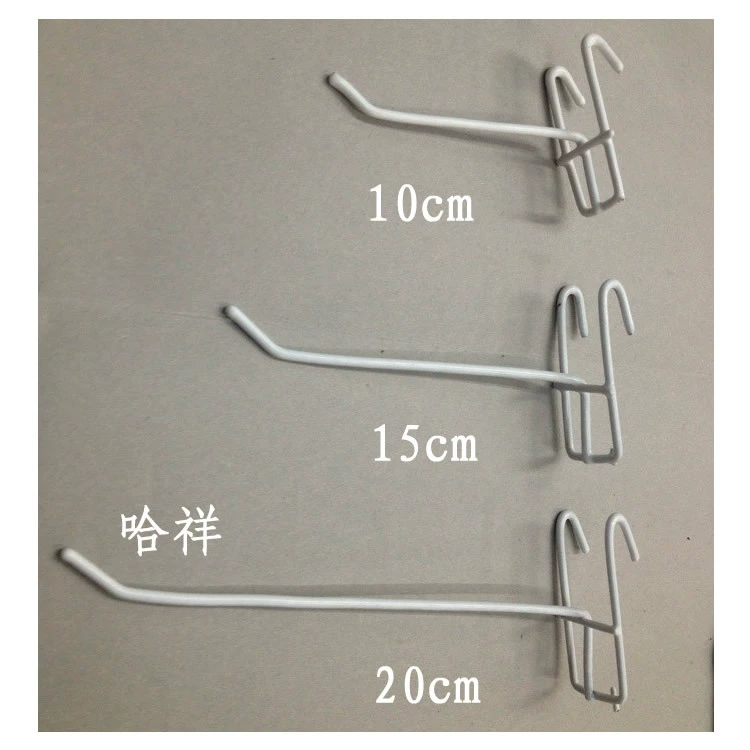 3A22 Белый Утюг Сетка Крюк Оптовая Супермаркет Торговый Центр Сетка Крюк Ювелирные Изделия Крюк Сетки Крюк