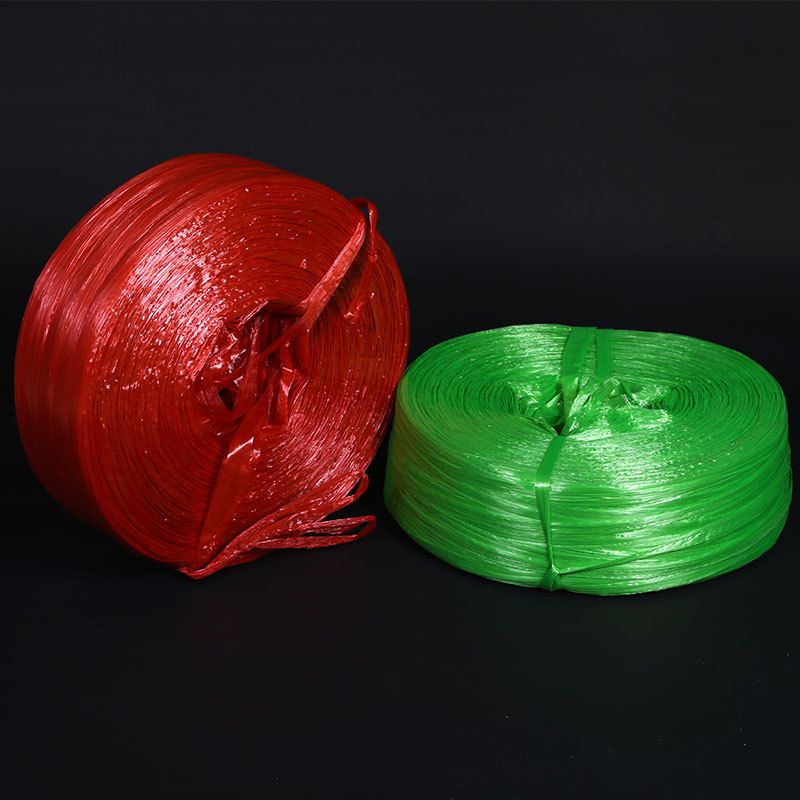 厂家批发大棚吊绳多规格耐高温一体成型pe彩色发泡捆扎绳批发