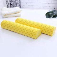 Wholesale 28cm high-quality rubber sponge head, foldable sponge mop head, replaceable PVA sponge head