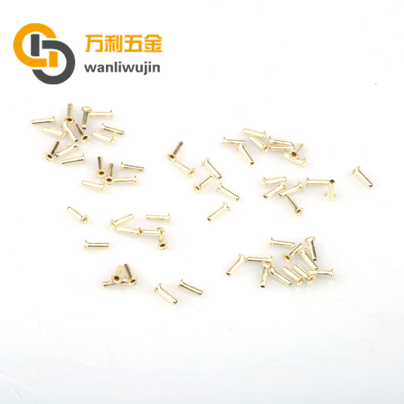 厂家供应铜空心铆钉 空心铆钉 铁空心铆钉 不锈钢空心铆钉