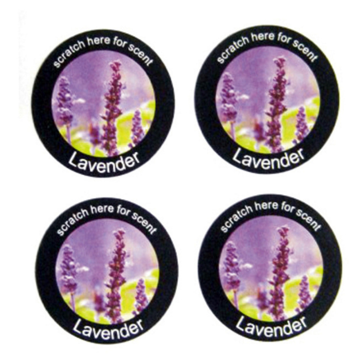 厂家制作刮刮香味贴 圆形摩擦封口贴 香味标贴 不干胶贴纸印刷