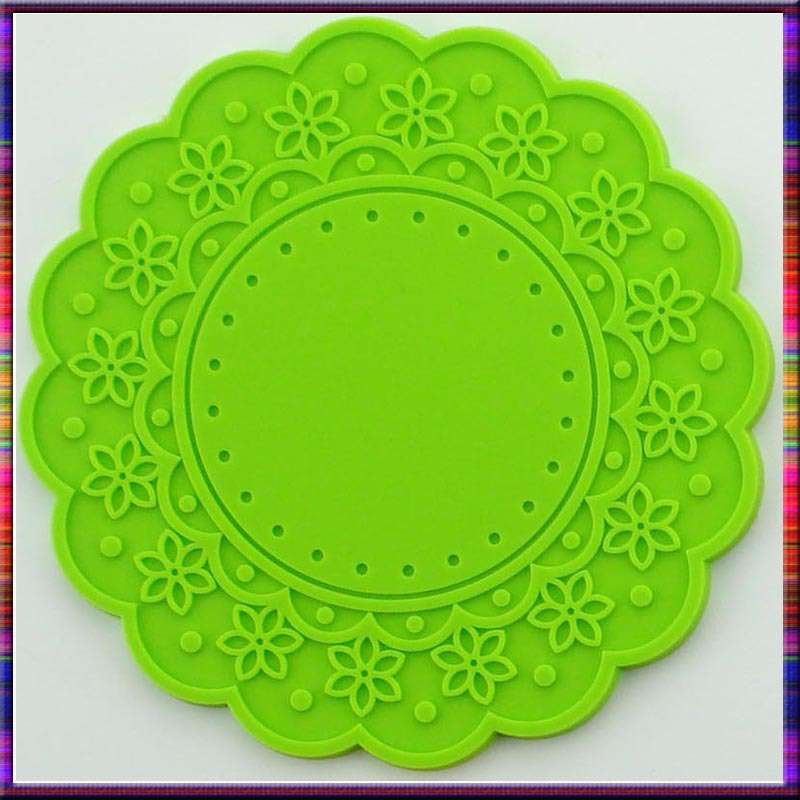 供应塑料PVC水杯垫 LOGO杯垫广东杯垫厂家直销 可来图来样生产