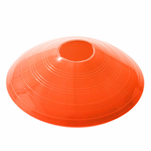 Round mouth logo disc football training logo disc barrier CAP UFO label angle label color straw hat UFO label roadblock