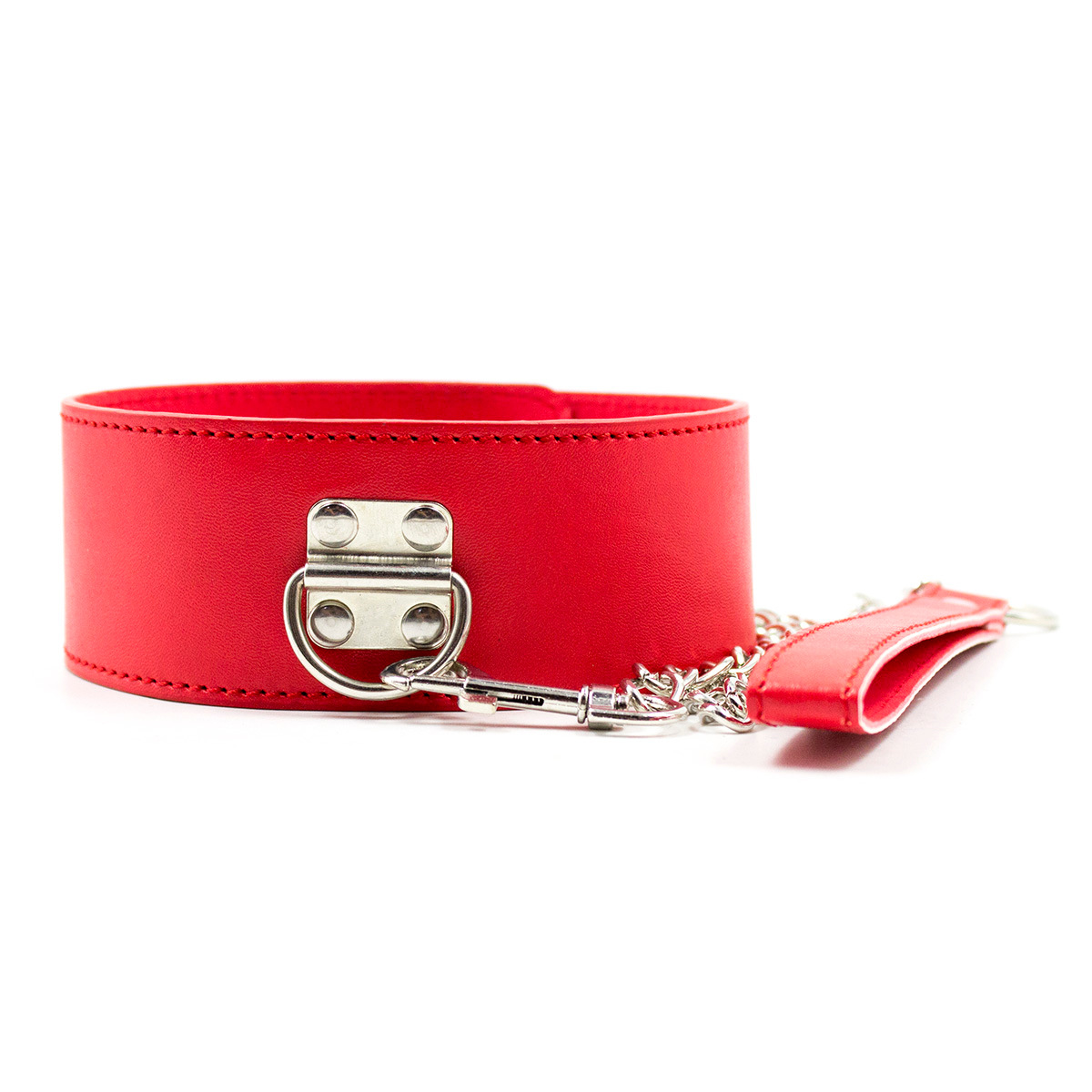 Suministro directo de fábrica sexo femenino adulto productos sexuales cuello collar cuero cadena de hierro Cadena de tracción perro collar de perro