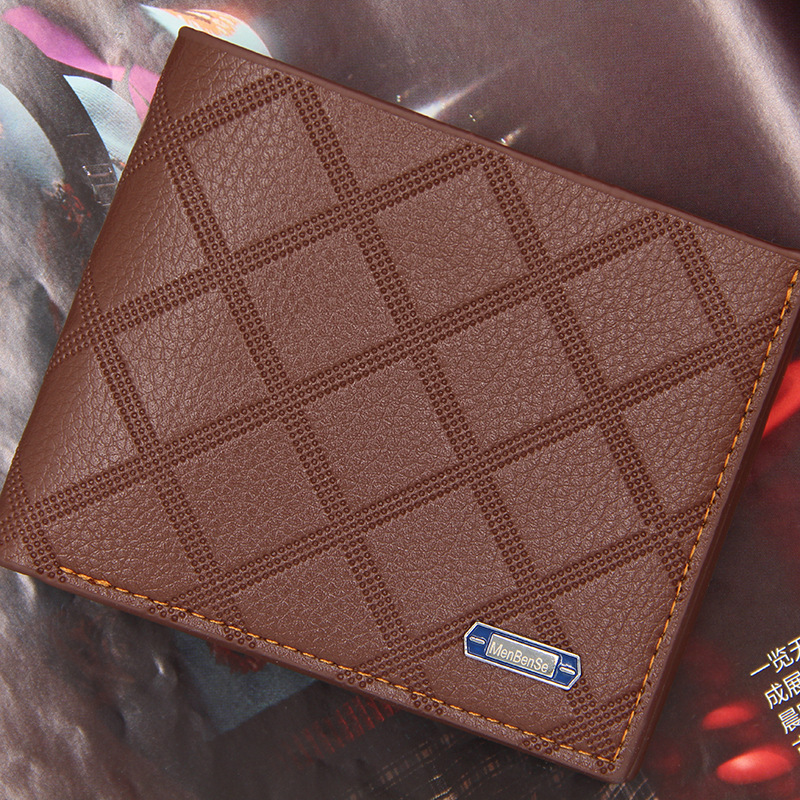 Suministro directo de fábrica los hombres cartera nueva moda casual monedero gran capacidad bolso de La Moneda al por mayor