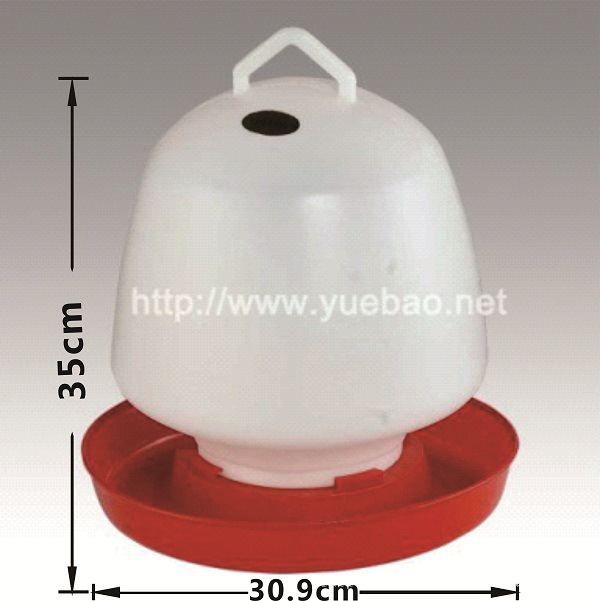 粤宝厂家直销 塑料鸡用饮水器 养鸡喂水 养殖设备真空饮水器 D10