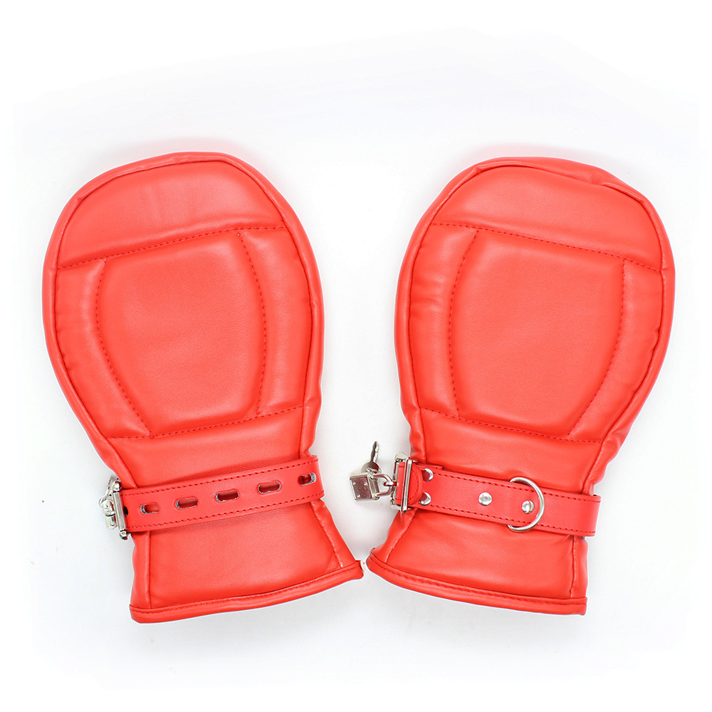 Suministrados directamente por el fabricante, productos novedosos para adultos, guantes de boxeo, esposas, patas de perro, juguetes sexuales alternativos, guantes de esponja PU, garras de perro.