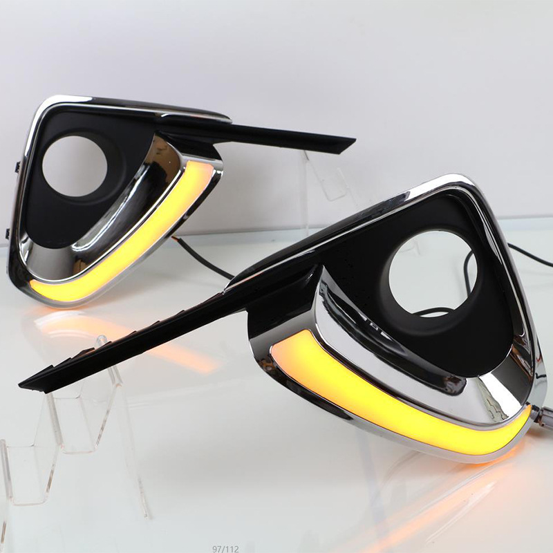 Adecuado para Toyota runner 15-17 Luz de marcha diurna Toyota Fortuner Luz de marcha diurna