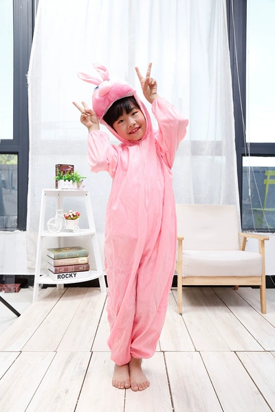 Pink rabbit