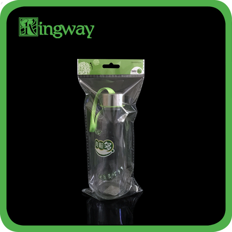 高透明OPP卡头自粘袋 防尘防潮户外旅行水杯包装袋 可印刷