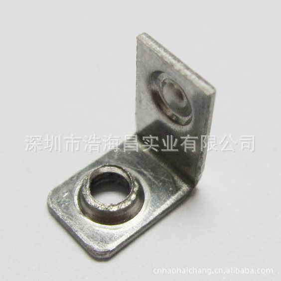 不锈钢等材质的M3翻孔焊接接线片 接地端子片 (HHC-395A)