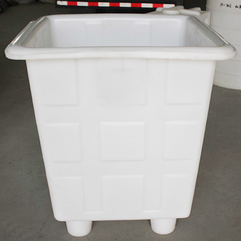 加厚方形塑料水桶化工桶牛筋农业育苗养殖桶大号口带脚食品周转箱