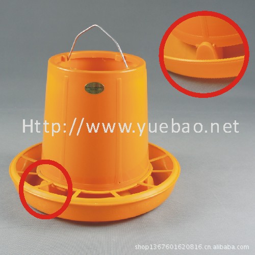 养鸡塑胶桶 鸡大料桶  鸡食槽喂料桶 AA1大料 粤宝新盈宝 F10