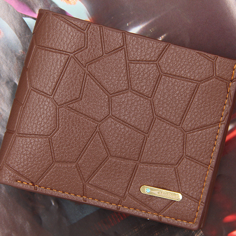 Suministro directo de fábrica los hombres cartera nueva moda casual monedero gran capacidad bolso de La Moneda al por mayor