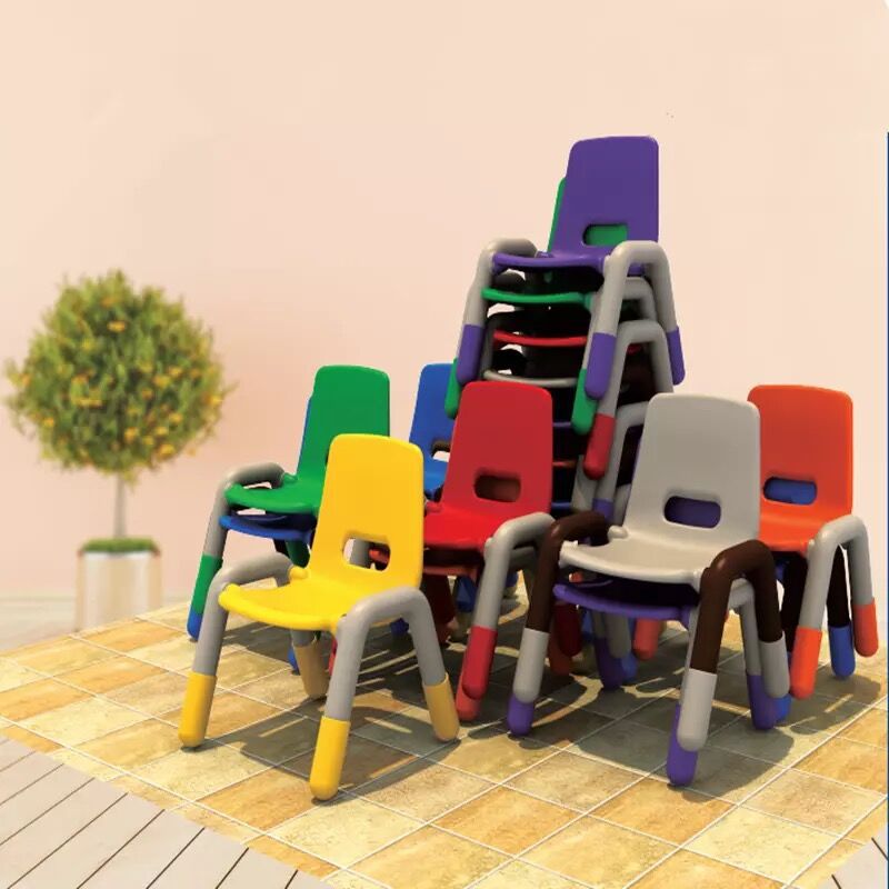 QiTeLe Plastic Kindergarten Chair with Armrest for Kids 3