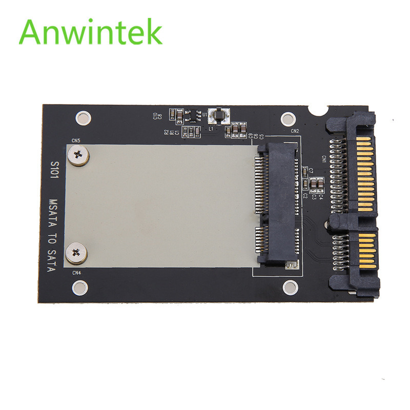Anwintek/anyingke mSATA/m.2 NGFF a SATA3.0 tarjeta adaptadora SSD