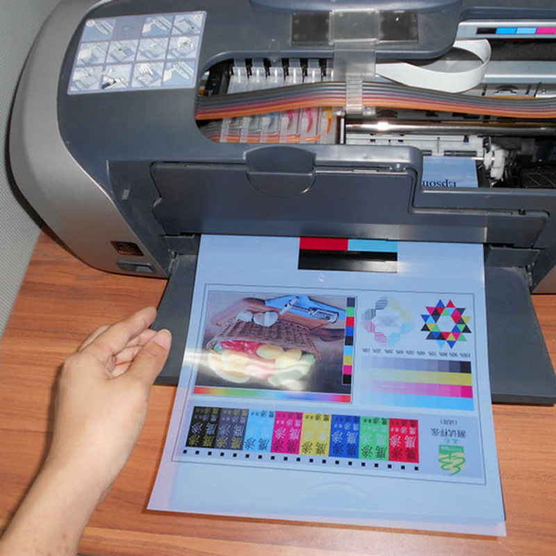 水性喷墨彩色打印胶片金箔银箔奖牌纸透明片