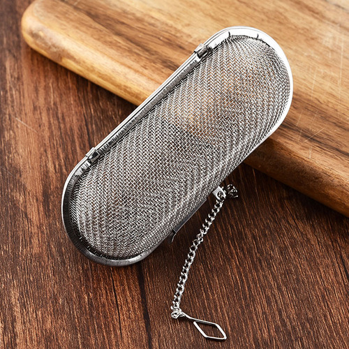 304 stainless steel tea drain, soup bag filter, tea brewer, creative long tea ball, spice flavor treasure