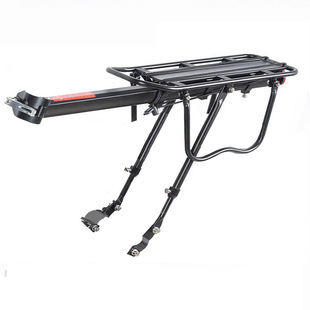 Bicycle quick release aluminum alloy rear shelf mountain bike luggage rack bicycle carrier riding equipment