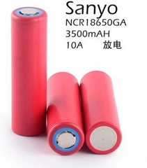 Sanyo 18650 NCR18650GA 3500 mAh flashlight high capacity rechargeable lithium battery